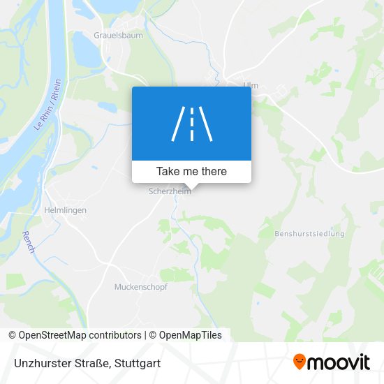 Unzhurster Straße map