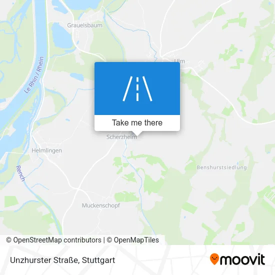 Карта Unzhurster Straße