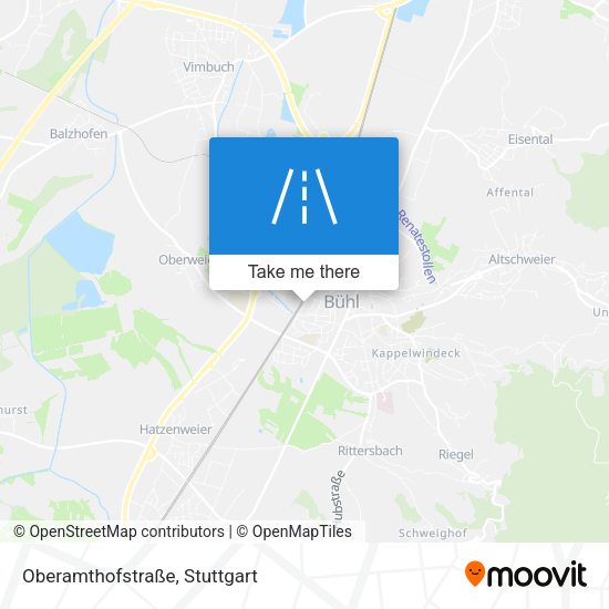 Oberamthofstraße map