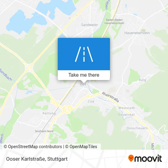 Карта Ooser Karlstraße