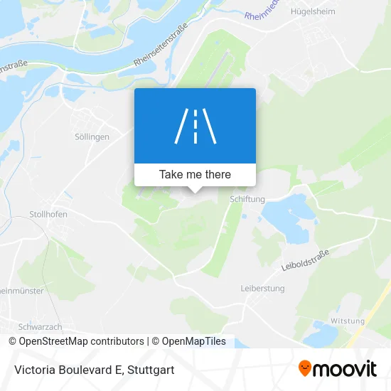 Карта Victoria Boulevard E