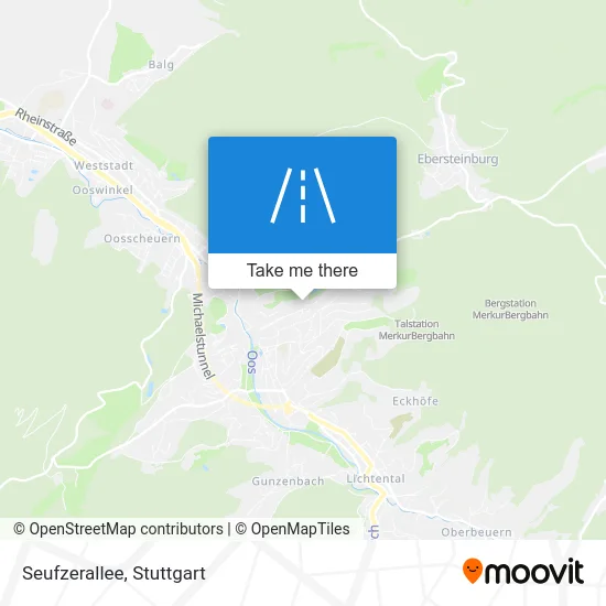 Карта Seufzerallee