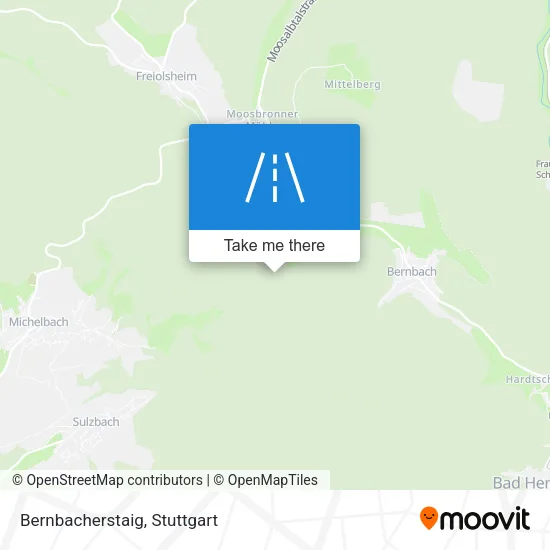 Карта Bernbacherstaig