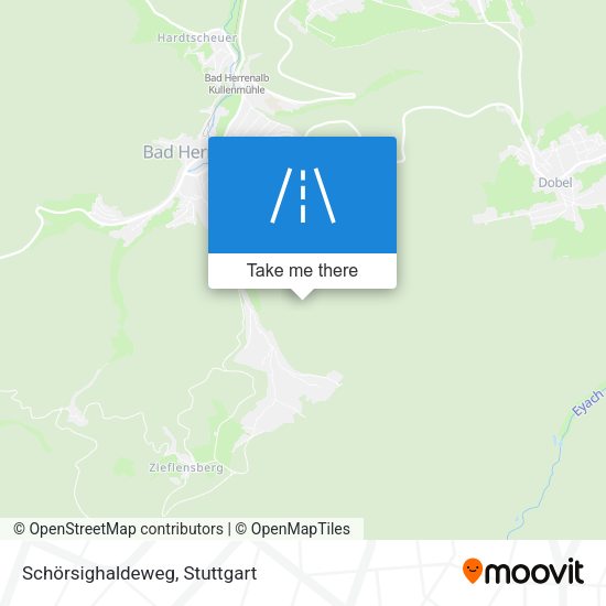 Schörsighaldeweg map