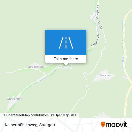 Kälbermühlenweg map