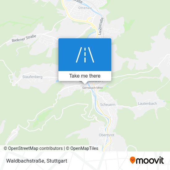 Waldbachstraße map