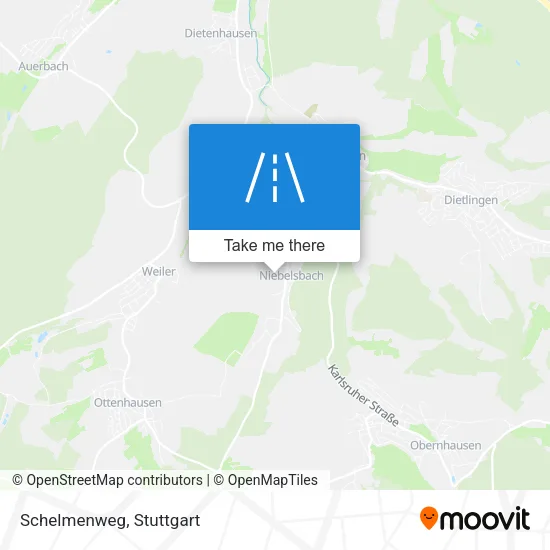 Карта Schelmenweg