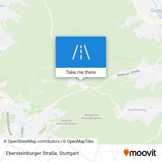 Ebersteinburger Straße map
