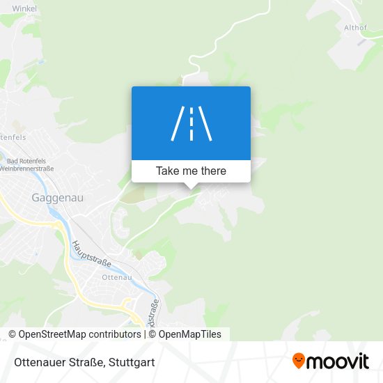 Ottenauer Straße map