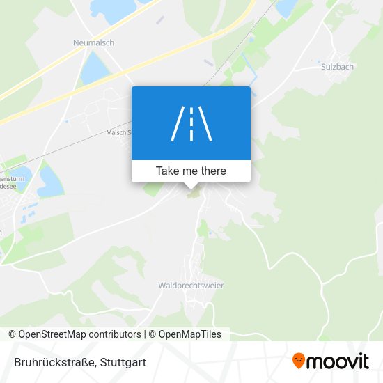 Bruhrückstraße map