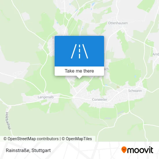 Карта Rainstraße