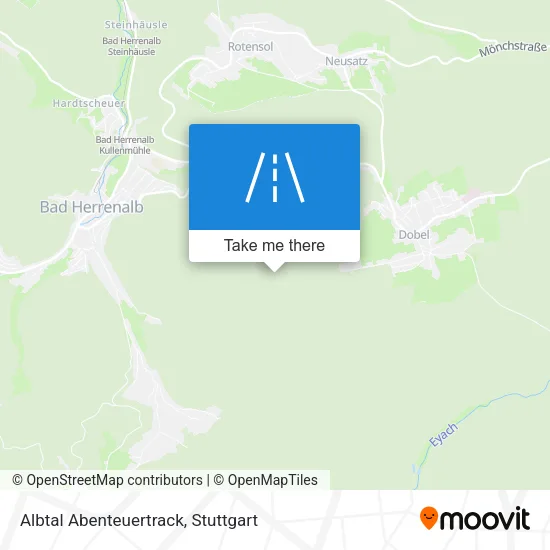 Карта Albtal Abenteuertrack
