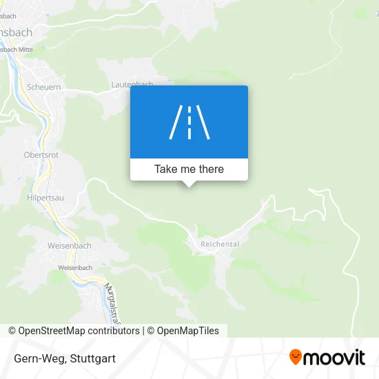 Карта Gern-Weg