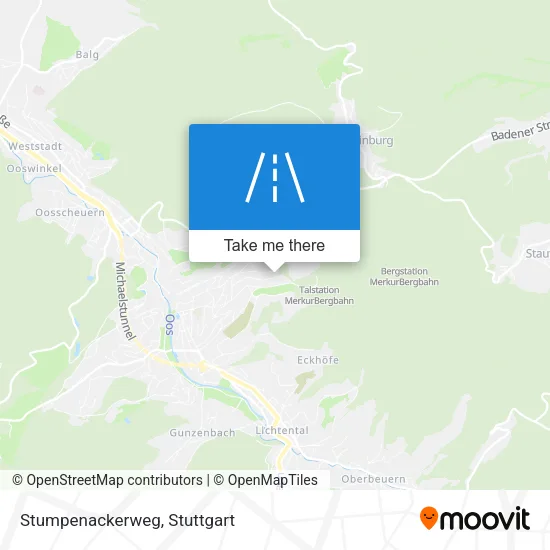 Карта Stumpenackerweg