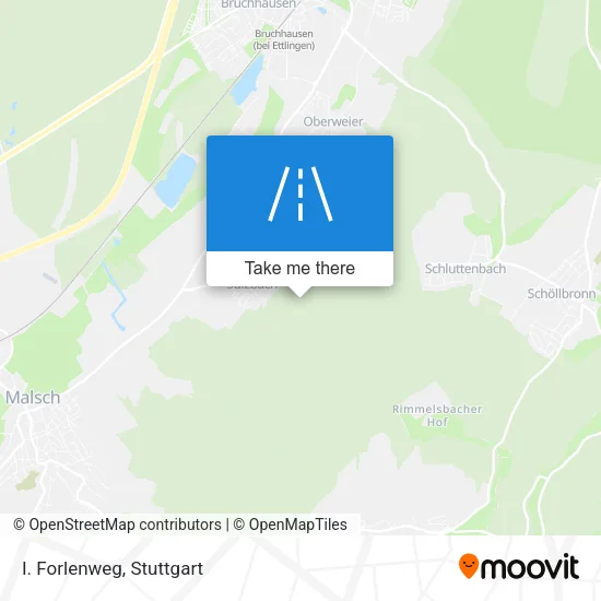 Карта I. Forlenweg