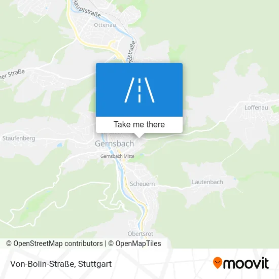 Карта Von-Bolin-Straße