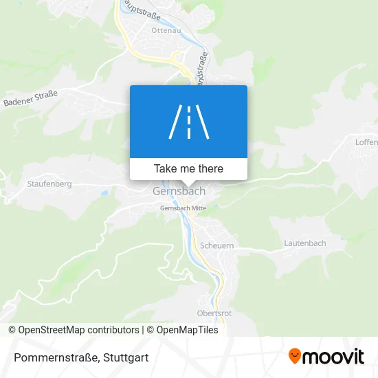 Карта Pommernstraße