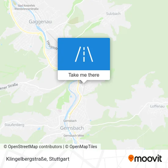 Klingelbergstraße map