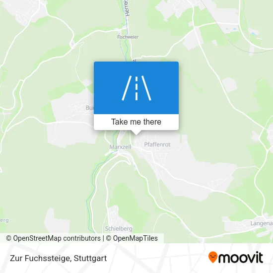 Карта Zur Fuchssteige