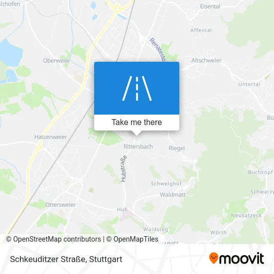 Карта Schkeuditzer Straße
