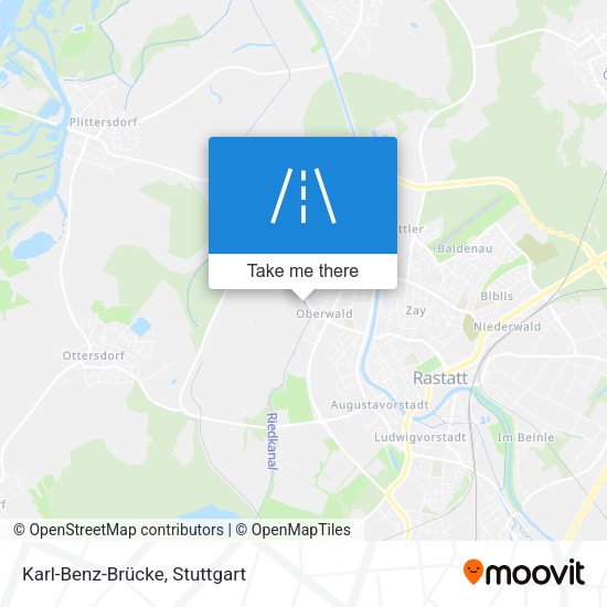 Karl-Benz-Brücke map