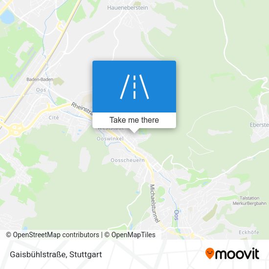 Gaisbühlstraße map