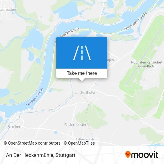 Карта An Der Heckenmühle