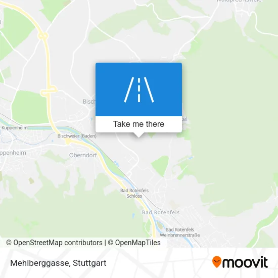 Карта Mehlberggasse