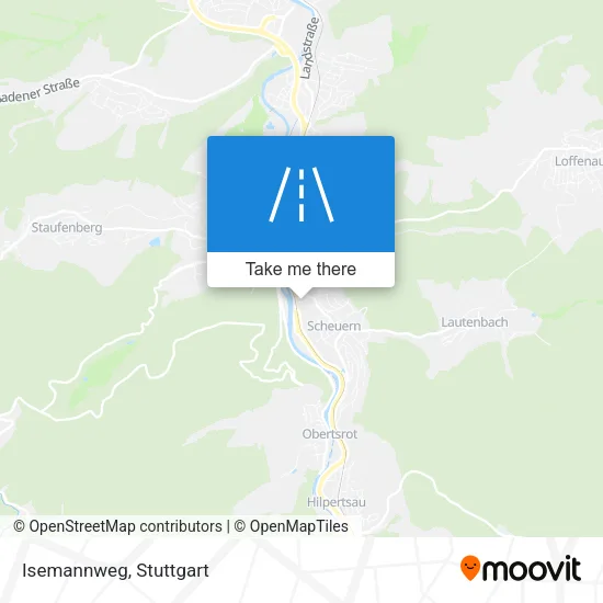 Карта Isemannweg