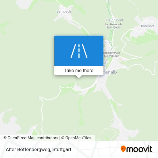 Alter Bottenbergweg map