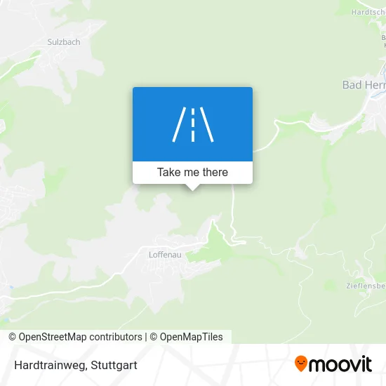 Hardtrainweg map