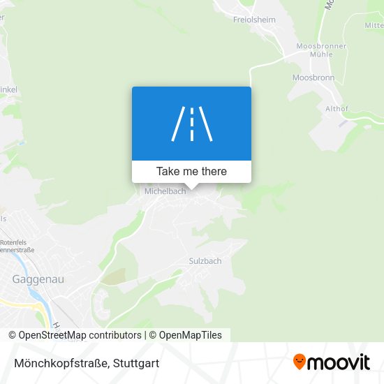 Mönchkopfstraße map