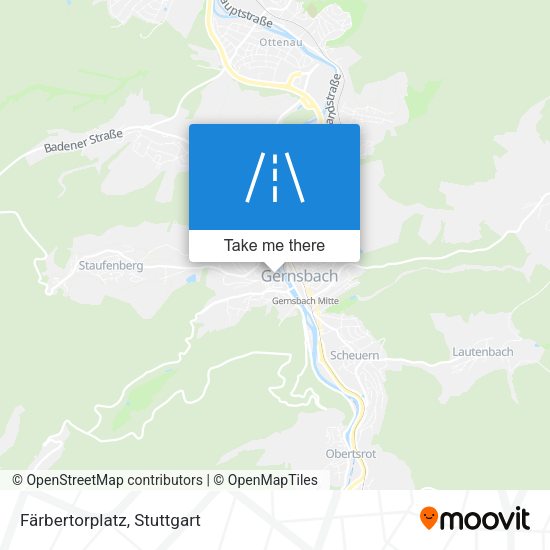 Färbertorplatz map