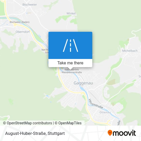 August-Huber-Straße map