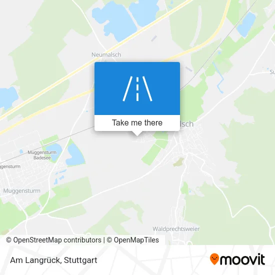 Карта Am Langrück