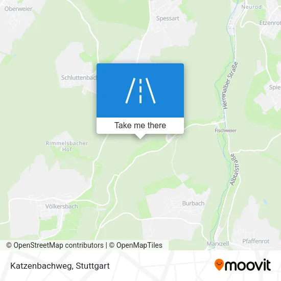 Карта Katzenbachweg