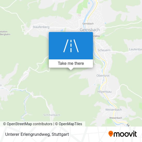 Unterer Erlengrundweg map