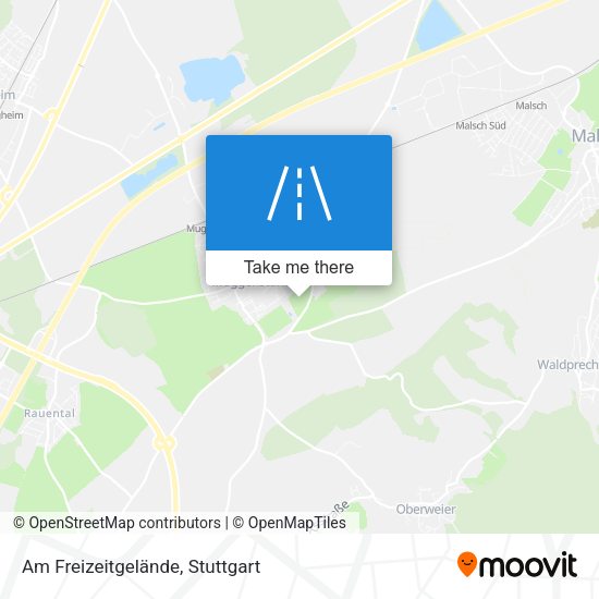 Am Freizeitgelände map