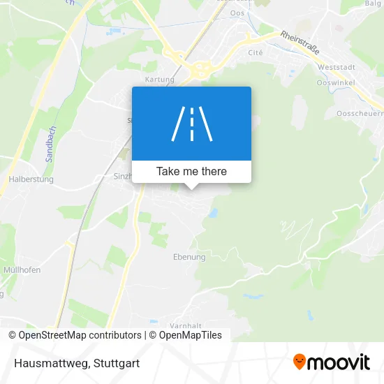 Карта Hausmattweg
