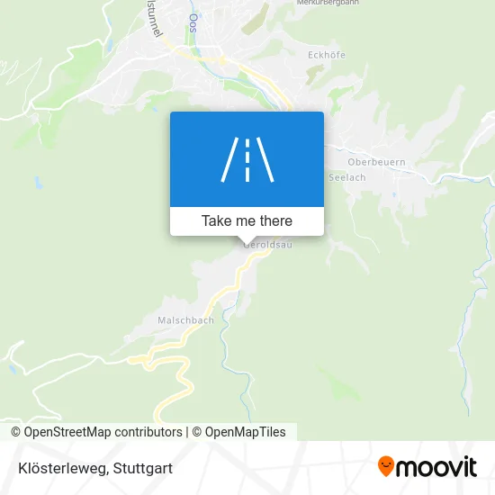 Карта Klösterleweg