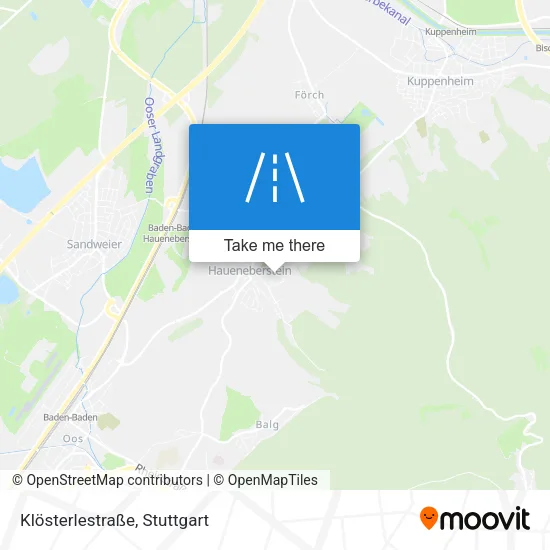 Klösterlestraße map