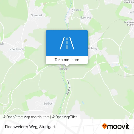 Карта Fischweierer Weg