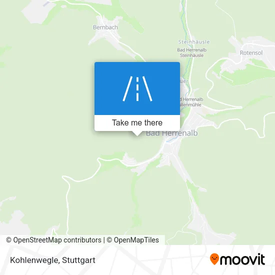 Карта Kohlenwegle