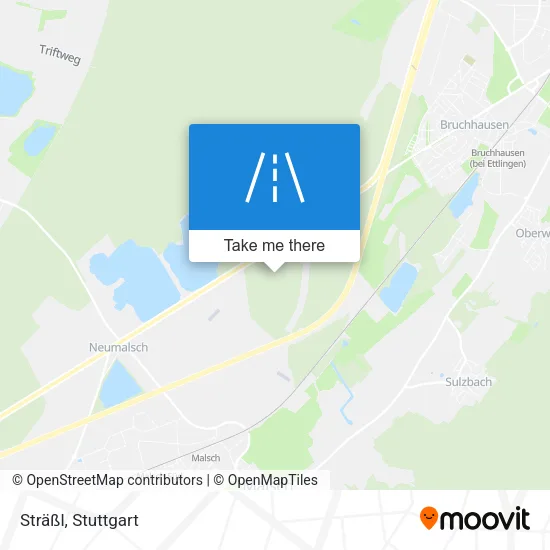 Карта Sträßl