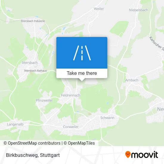 Карта Birkbuschweg