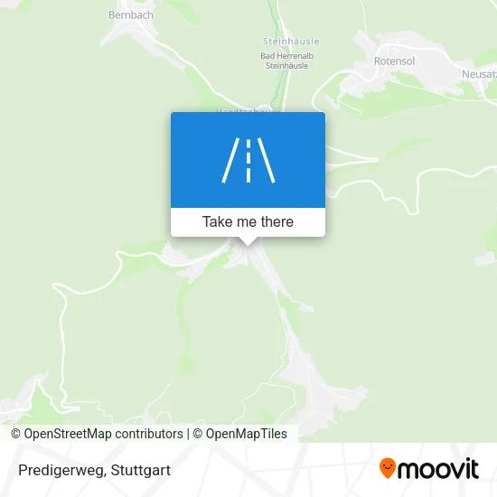 Predigerweg map