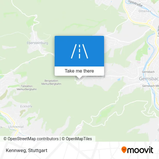 Карта Kennweg