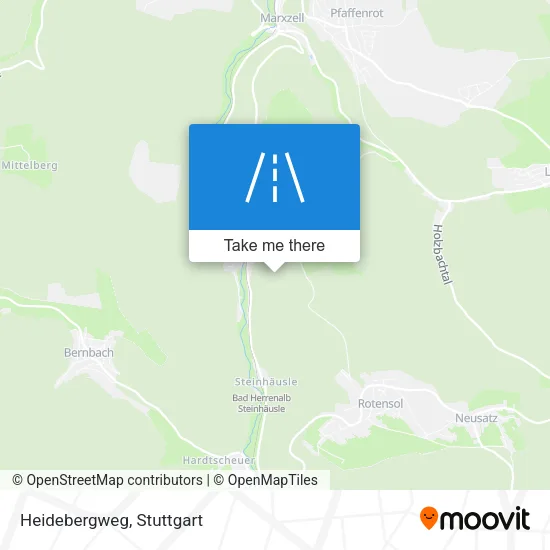 Карта Heidebergweg