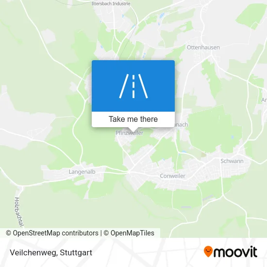 Карта Veilchenweg