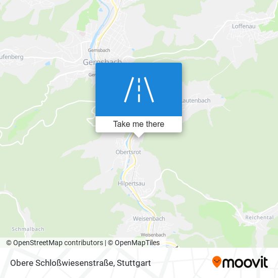 Obere Schloßwiesenstraße map